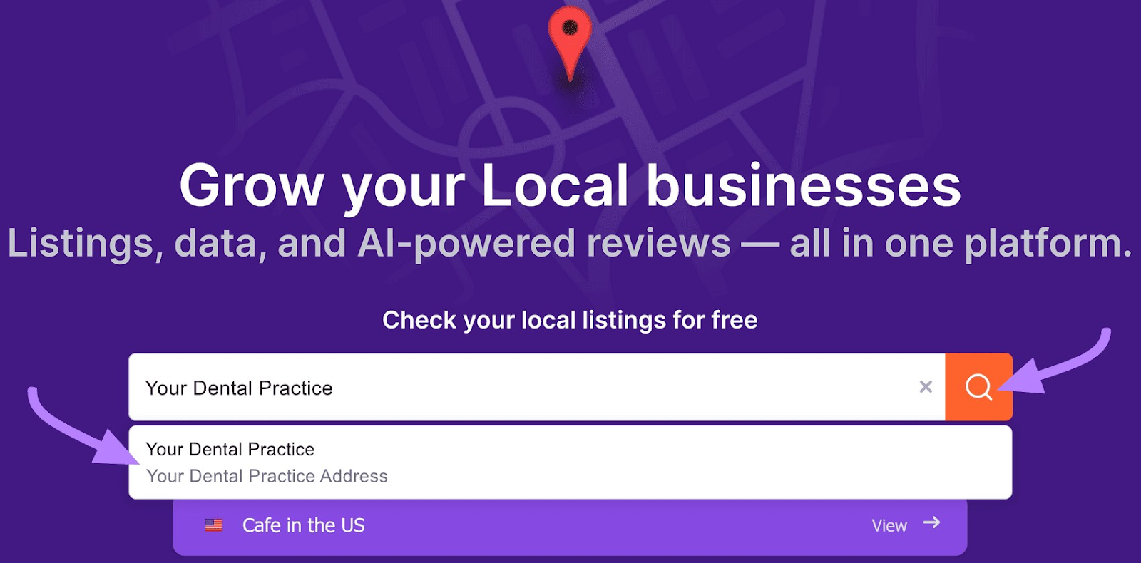 Listing Management tool