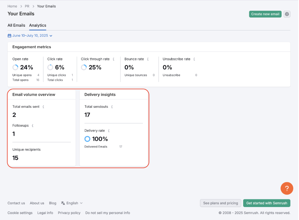 Browsing saved and sent emails image 5