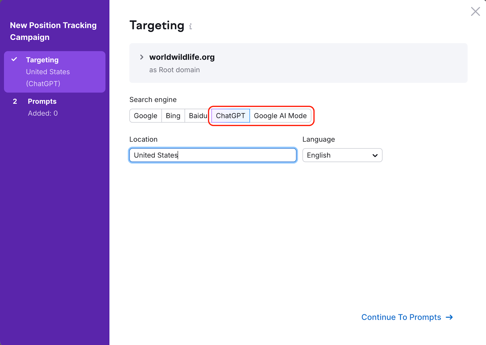 Prompt Tracking image 1